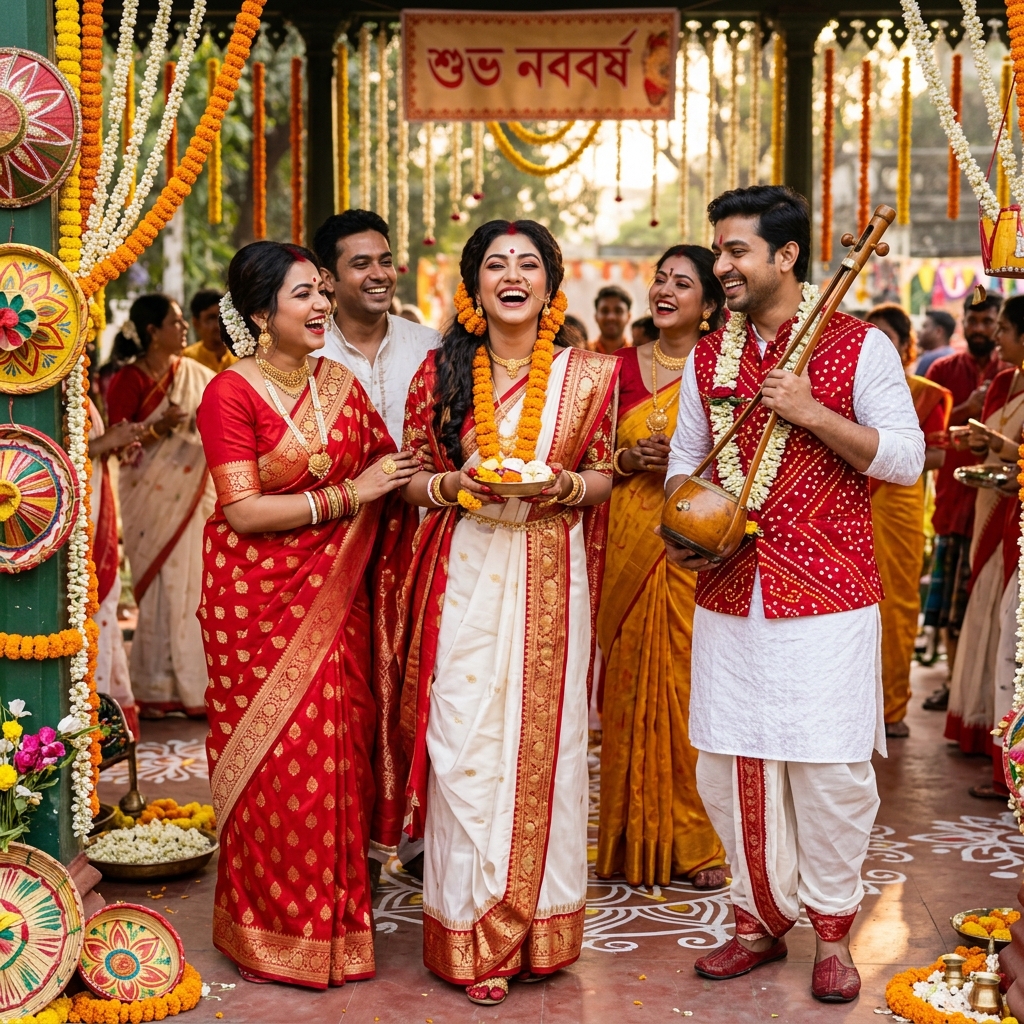 Bengali Festive Fashion: Dressing Up for Poila Baisakh
